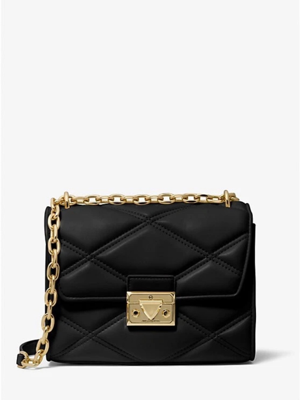 Michael Kors Serena Medium Flap Shoulder Bag
